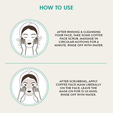 mCaffeine Tan Removal Kit with Face Scrub & Face Mask | Sunday Routine For Face Clean - Up | For Men & Women | Combo for All Skin Types | Pack of 2